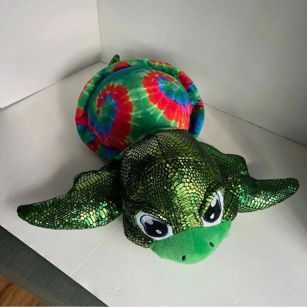 Caravan Soft Toys Tie Dye Shell Turtle 22”